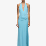 Bec + Bridge Remi Halter Dress | Marine Blue