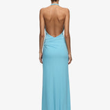 Bec + Bridge Remi Halter Dress | Marine Blue