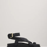 A.Emery Jalen Sandal | Black Woven