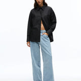 Jac + Mooki Sloane Shirt | Black