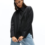 Jac + Mooki Sloane Shirt | Black