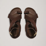 A.Emery Jalen Sandal | Walnut Suede
