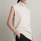 A.Emery Miles Sleeveless Top | Creme