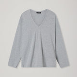 A.Emery The Persey Top | Light Grey Melange