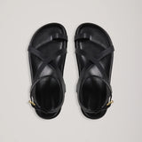 A.Emery Jalen Slim Sandal | Black