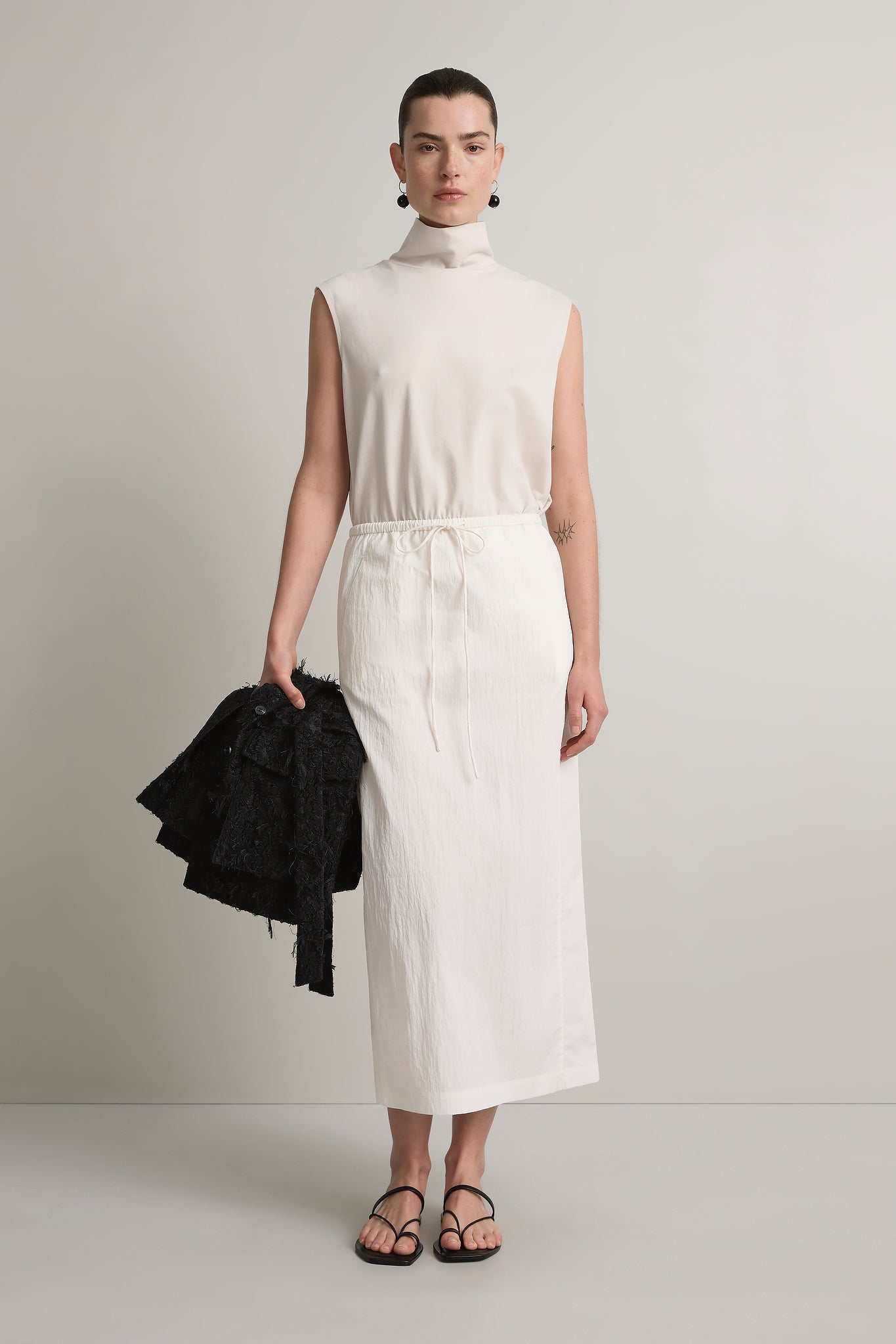 A.Emery Mercia Skirt | Chalk