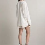 A.Emery The Persey Top | Parchment