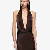 Bec + Bridge Irina Maxi Dress | Dark Chocolate