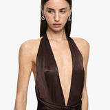 Bec + Bridge Irina Maxi Dress | Dark Chocolate