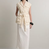 A.Emery Jakob Vest | Cream