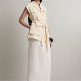A.Emery Jakob Vest | Cream