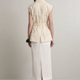 A.Emery Jakob Vest | Cream