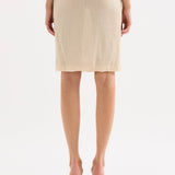 NiLS by NUDE LUCY Pharoah Midi Skirt | Silver