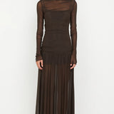 Bec + Bridge Blain Long Sleeve Maxi Dress | Cedar (PRE-ORDER)