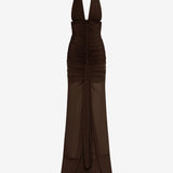 Misha Halsey Braided Dress | Chocolate