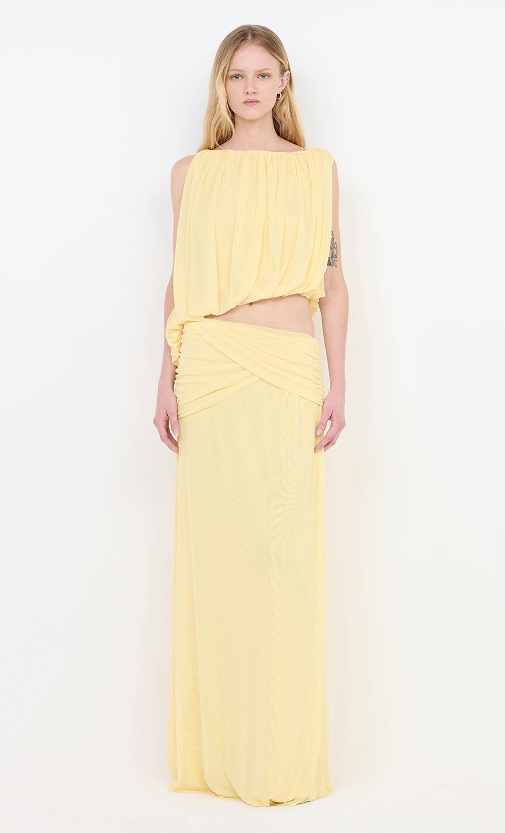 ANYA GATHERED MAXI DRESS