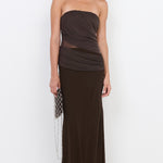 XANTHI STRAPLESS MAXI DRESS
