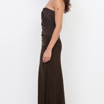 XANTHI STRAPLESS MAXI DRESS