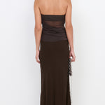 XANTHI STRAPLESS MAXI DRESS