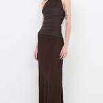 XANTHI HALTER MAXI DRESS