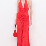 XANTHI V NECK MAXI DRESS