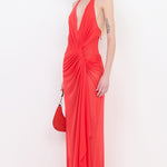 XANTHI V NECK MAXI DRESS