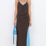 CLIO LAYERED MAXI DRESS