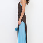 CLIO LAYERED MAXI DRESS