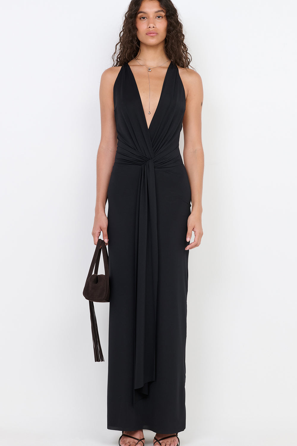 THALIA V MAXI DRESS