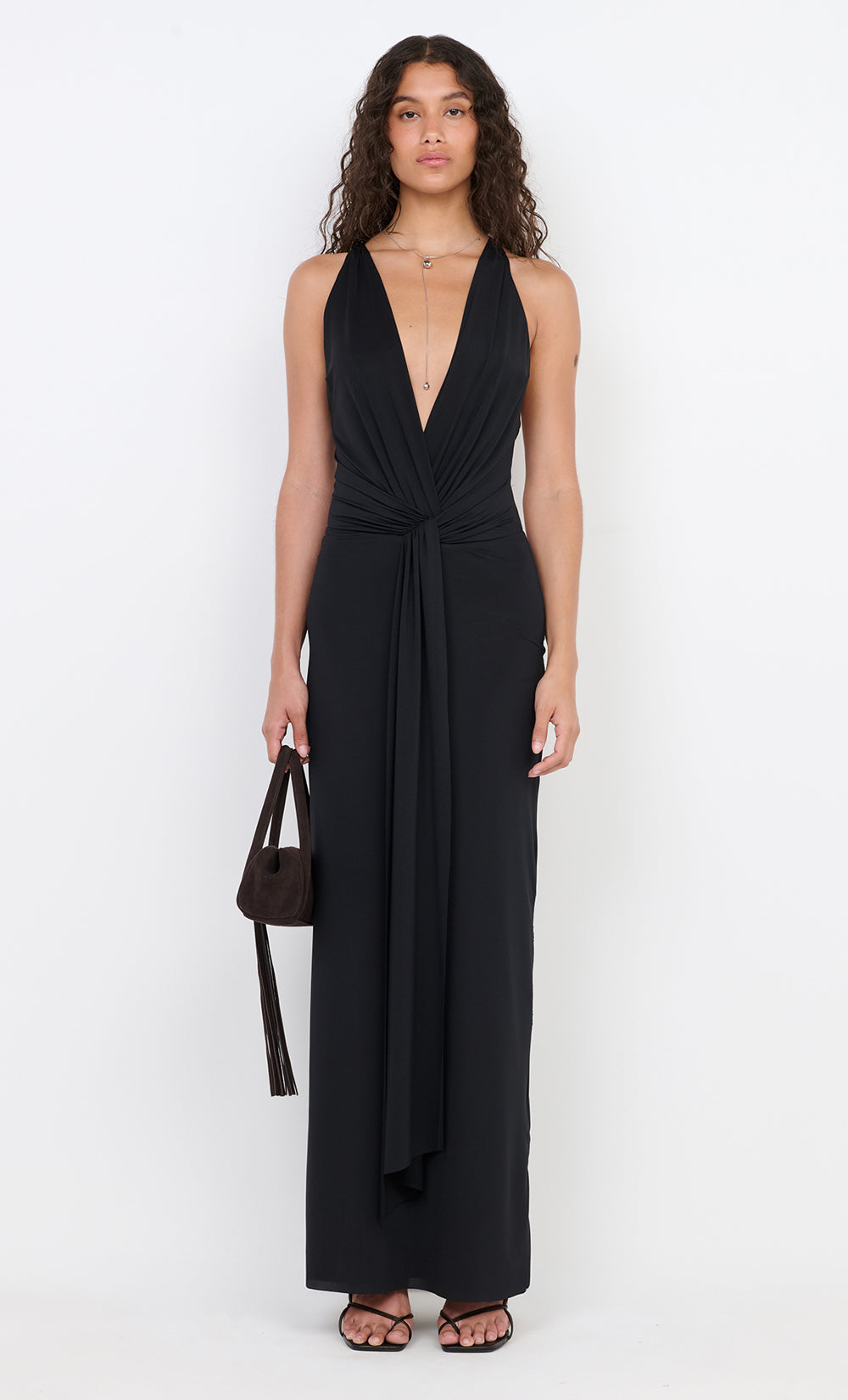 THALIA V MAXI DRESS