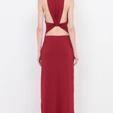 THALIA V MAXI DRESS