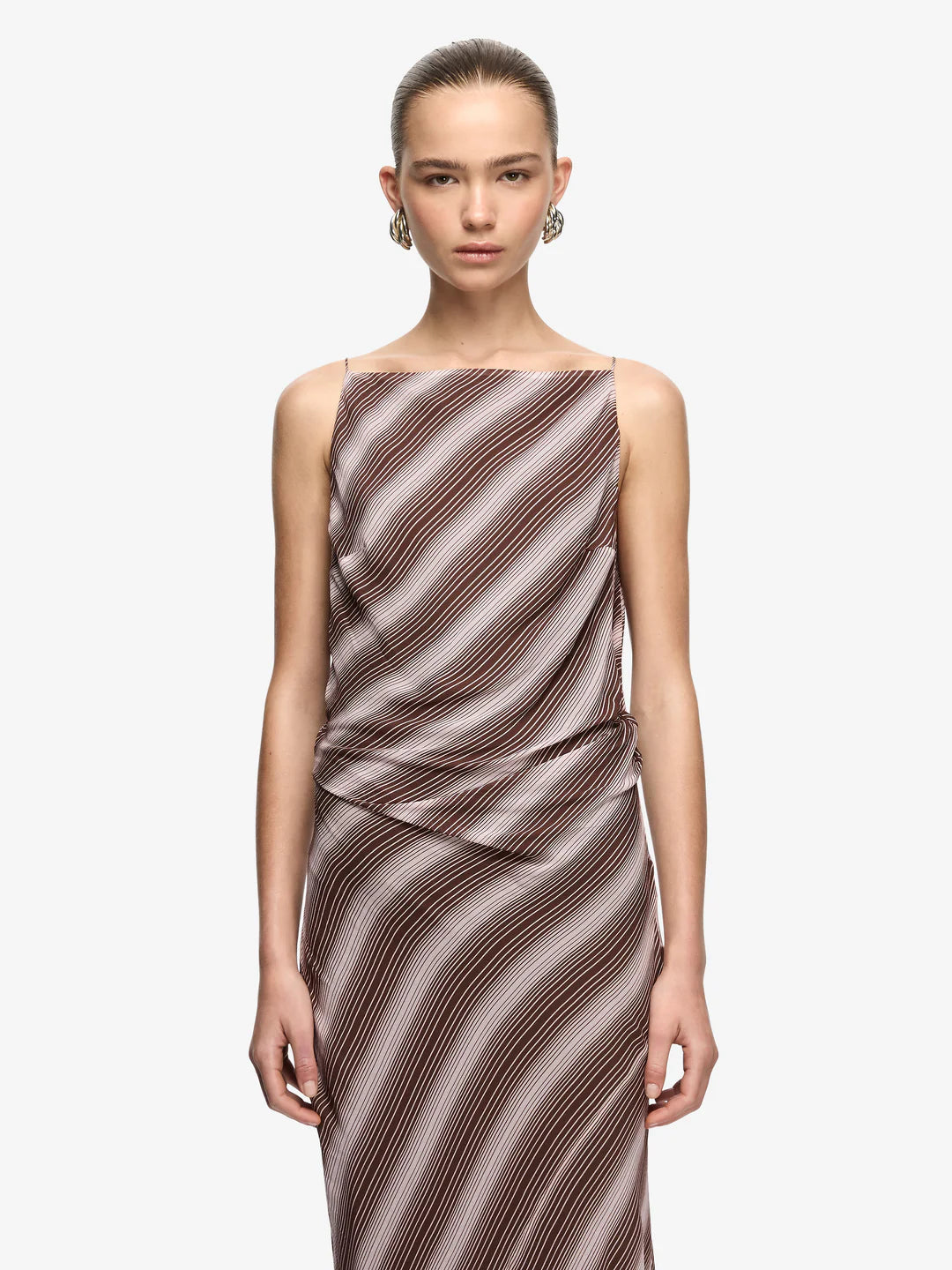 Bec + Bridge Evely Maxi Dress | Geo Scarf Print
