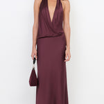 MYA V MAXI DRESS
