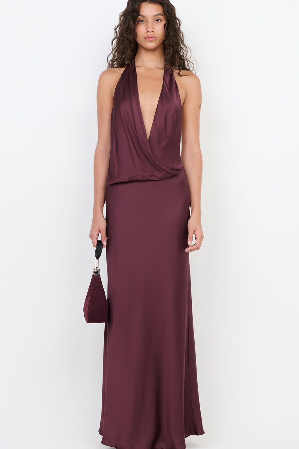 MYA V MAXI DRESS