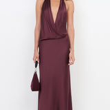 MYA V MAXI DRESS