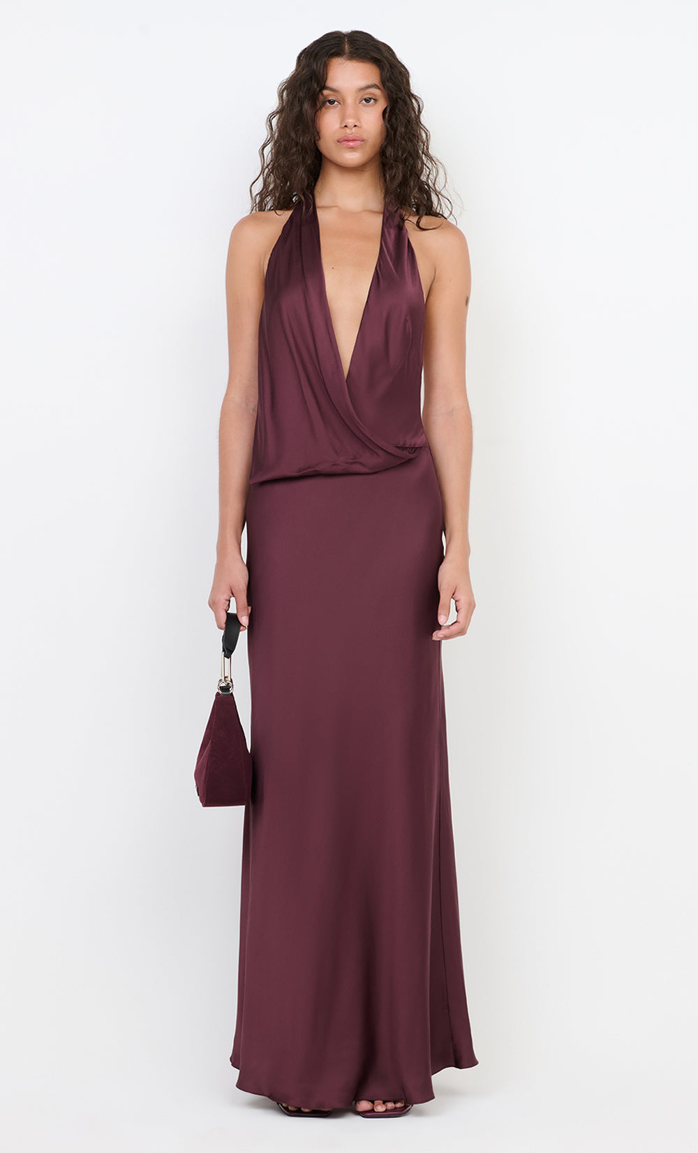 MYA V MAXI DRESS