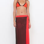 ALYNA CONTRAST SKIRT
