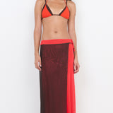 ALYNA CONTRAST SKIRT