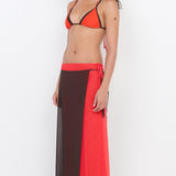 ALYNA CONTRAST SKIRT