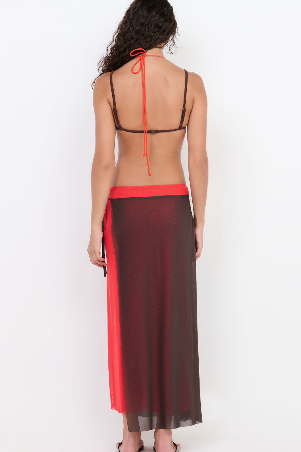 ALYNA CONTRAST SKIRT