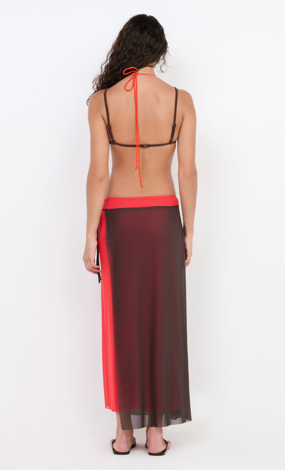 ALYNA CONTRAST SKIRT