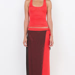 ALYNA CONTRAST SKIRT