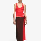 Bec + Bridge Alyna Racer Top | Flame