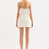 NiLS by NUDE LUCY Dilara Mini Dress | Salt