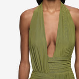 Bec + Bridge Cassis Drape Maxi Dress | Fern (PRE-ORDER)