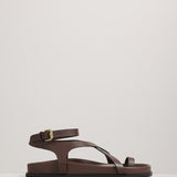 A.Emery Jalen Slim Sandal | Walnut