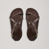 A.Emery Jalen Slim Sandal | Walnut