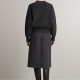 A.Emery The Diot Knit | Charcoal Melange