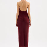 NiLS by NUDE LUCY Abru Halter Dress | Cherry