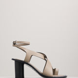 A.Emery Lulu Heeled Sandal | Greige